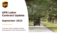 2023 UPS Labor Contract Presentation