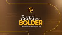 ups investor relations presentation