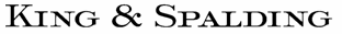 (KING AND SPALDING LLP LOGO)